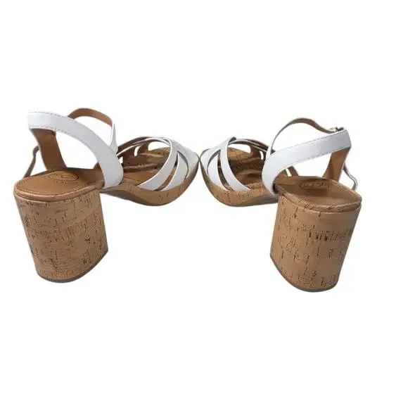 White Mountain Dubonnet Women's heeled sandal SZ/8.5M